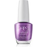 Purple Nail Polishes OPI Nature Strong Nail Polish Achieve Grapeness 15ml