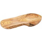 Utopia Serving Platters & Trays Utopia Rustic Olive Wood Oval Serving Platter & Tray 6pcs