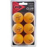 Dunlop Table Tennis Balls Dunlop Club Champ 6 table tennis balls