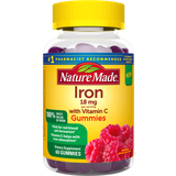 Nature Made Iron 18mg with Vitamin C Gummies 60 pcs