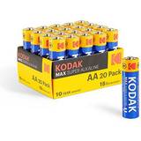 Kodak Max AA LR6 Alkaline 20-pack