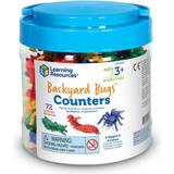 Learning Resources Toy Figures Learning Resources Backyard Bugs Counters Set of 72