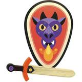 Vilac Toy Weapons Vilac Wooden Sword & Shield Dragon
