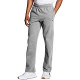 Champion Clothing Champion Powerblend Open Bottom Sweatpants - Oxford Grey