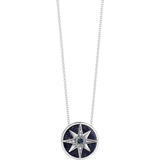 Matte Necklaces Thomas Sabo Royalty Star Necklace - Silver/Multicolour