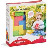 Blocks Edushape Sensory Puzzle Blocks 18Pcs