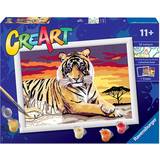 Tigers Creativity Sets Ravensburger CreArt Majestic Tiger