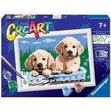 Dogs Crafts Ravensburger CreArt Cute Puppies