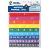 Learning Resources Foam Toys Learning Resources Rainbow Fraction Tiles