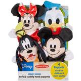 Donald Duck Dolls & Doll Houses Melissa & Doug Disney Mickey Mouse & Friends Soft & Cuddly Hand Puppets