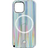 LuMee x Paris Hilton Holographic Halo Selfie Light Case for iPhone 13 mini