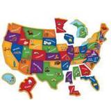 Learning Resources U S Map 44 Pieces