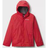 Hidden Zip Rain Jackets Children's Clothing Columbia Boy's Watertight Jacket - Mountain Red