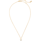 White Necklaces Kate Spade My Love June Heart Pendant - Gold/Pearl