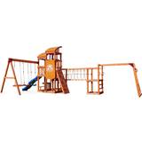 Climbing Nets - Wooden Toys Playground Little Tikes Real Wood Adventures Bobcat Ridge