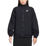 Nike Women - XL Jackets Nike Sportswear Essential Windrunner Woven Jacket Women - Black/Black/White
