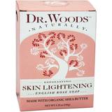 Shea Butter Face Cleansers Dr. Woods Skin Lightening Bar Soap English Rose 149g