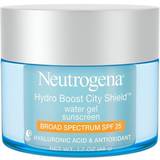 Adult - Hyaluronic Acid - Sun Protection Face Neutrogena Hydro Boost City Shield Water Gel Sunscreen SPF25 48g