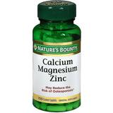 D Vitamins Vitamins & Minerals Natures Bounty Calcium Magnesium Zinc, Tablets 100 pcs