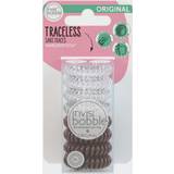 invisibobble Original Traceless Hair Ring Crystal Clear/ Pretzel Brown 8 Pack