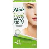 Nad's Hair Removal Facial Wax 24 Strips 2-pack