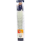 Simply Simmons Long Handle Brush Sets synthetic set of 5