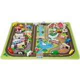Wooden Toys Play Mats Melissa & Doug Deluxe Road Rug Play Set