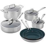Cookware Zwilling Clad CFX Cookware Set with lid 10 Parts