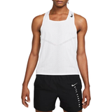 Nike Sportswear Garment Tank Tops Nike Dri-FIT ADV AeroSwift Racing Vest Men - White/Black