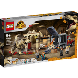 Jurassic lego Lego Jurassic World T Rex & Atrociraptor Dinosaur Breakout 76948