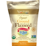 Sodium Fatty Acids Spectrum Organic Ground Flaxseed 397g