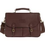 Leather Briefcases Barbour Leather Briefcase - Chocolate
