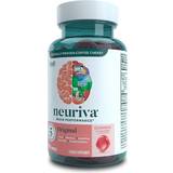 Strawberry Amino Acids Neuriva Gummies Brain Performance Supplement Gluten Free Vegetarian Strawberry 50 Gummies