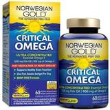 Renew Life Critical Omega Norwegian Gold Omega-3 Fish Oil 60 Enteric-Coated Softgels