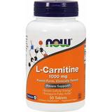 L-Carnitine Amino Acids NOW Foods L-Carnitine 1000mg 50 tablets