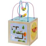 Teamson Kids Preschool Play Lab Wooden Activity Learning 4-Side Cube