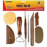Clay Kemper Pottery Tool Kit: The Original 8-Piece Pottery Tool Set