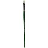 Princeton Series 6100 Summit White Synthetic Long Handle Brushes 8 bright