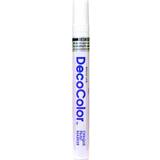 Marvy Decocolor Oil-Based Paint Markers white broad