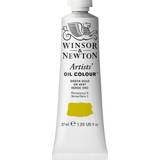 Gold Oil Paint Winsor & Newton and 37ml Artists' Oil Colours Green Gold