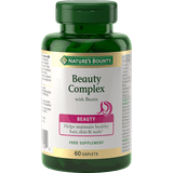 D Vitamins Supplements Natures Bounty Beauty Complex with Biotin 60 pcs