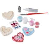 Melissa & Doug Created by Me! Heart Magnets Wooden Craft Kit