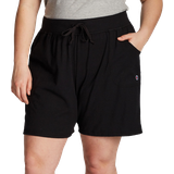 Champion Everyday Cotton Shorts 7.5" Plus Size - Black