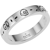 Gucci Ghost ring - Silver/Black