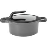 Integrated Strainer Stockpots Berghoff Gem with lid 4.731 L 25.4 cm