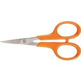 Orange Nail Tools Fiskars Curved Manicure Scissors with Sharp Tip