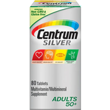 Centrum silver 50 Centrum Silver Multivitamin-Multimineral Adults 50 Plus 80 Tablets