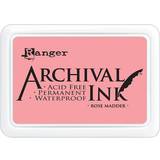 Ranger Archival Ink rose madder 2 1 2 in. x 3 3 4 in. pad