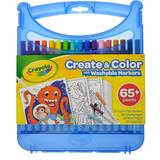 Crayola art case Crayola Create & Color with Super Tips Washable Markers each