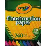 Crayola Construction Paper Pads 240 sheets 9 in. x 12 in. assorted colors